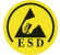 Esd - extra geleidend (electro static discharge)